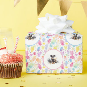 Doberman Pinscher Watercolor Papel de cierre de cu