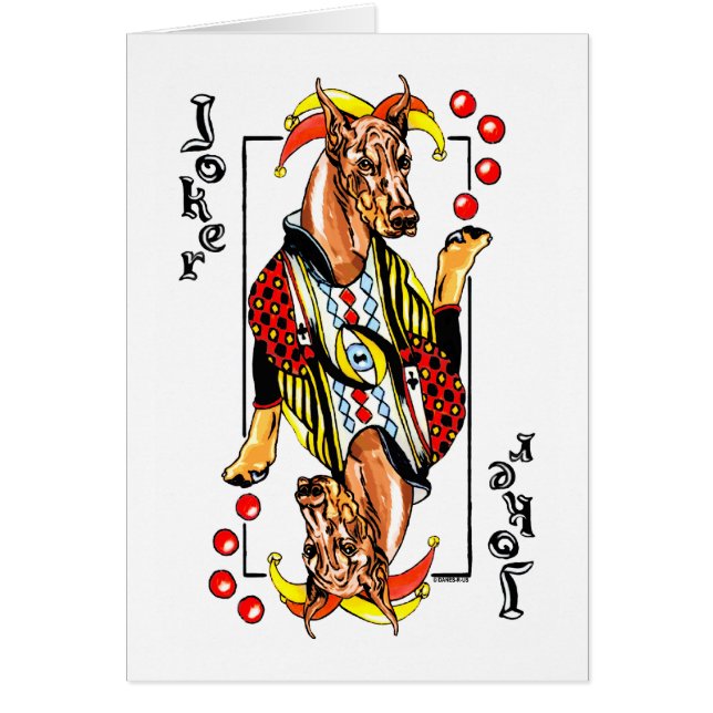 Doberman Red Joker (Frente)