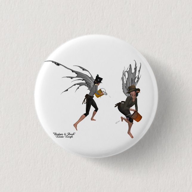 Doble botón Pin para el niño con lluvia de fábrica (Anverso)