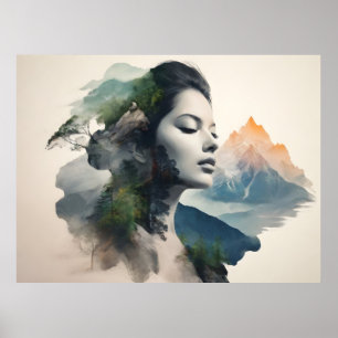 Doble exposición del arte femenino