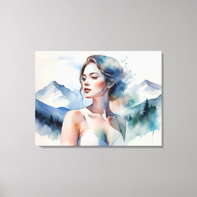 Doble exposición del arte femenino (Anverso)