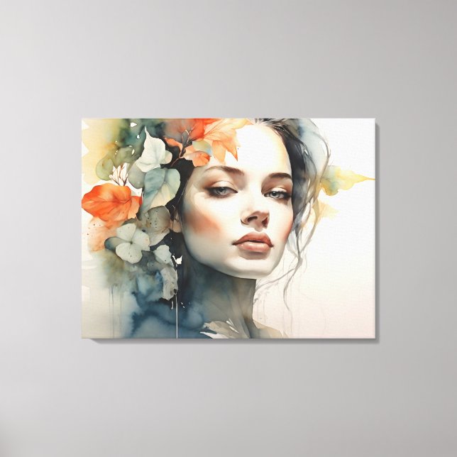 Doble exposición del arte femenino (Anverso)