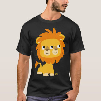 Doble, la camiseta más linda del león del dibujo