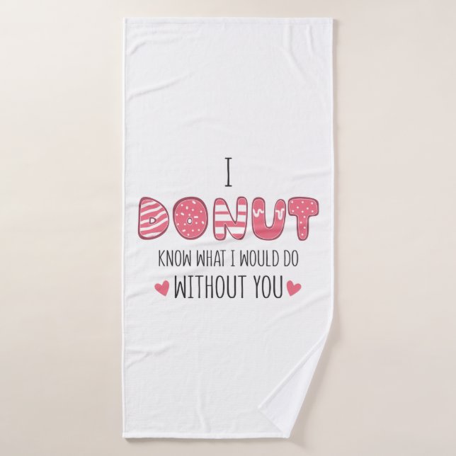 Doble Regalo No Sé Lo Que Haría (Toalla de baño)