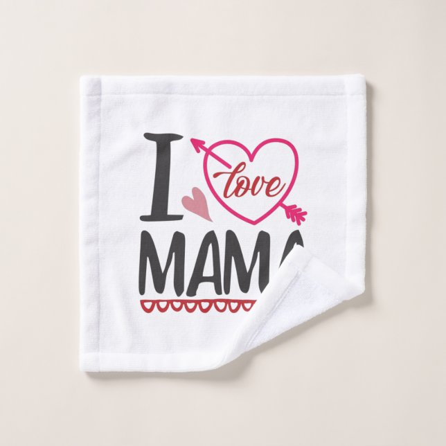 Doble regalo que amo a mi mamá (Toallita)