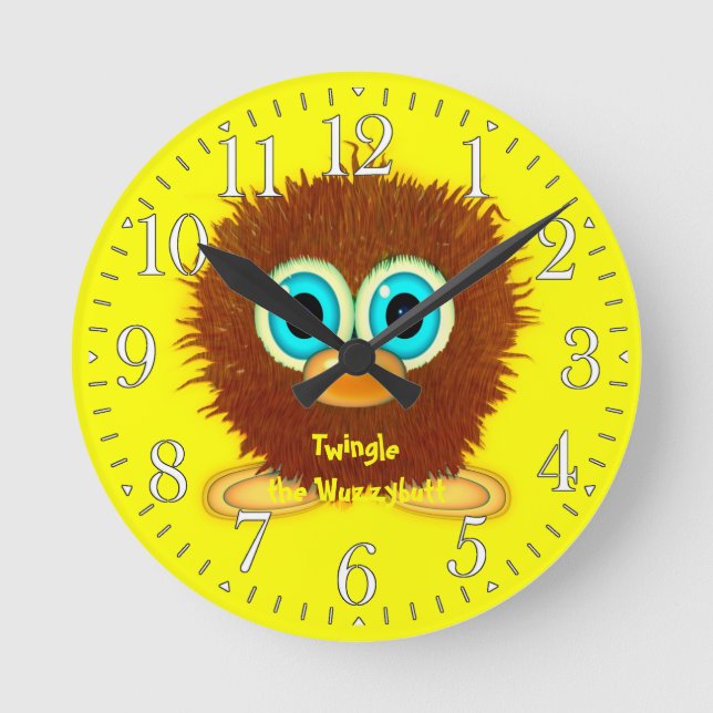 Doble reloj de Personalizado divertida de los niño (Anverso)