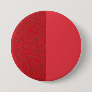 Doble Tono Tomate Botón Rojo Pin-Back - Personaliz