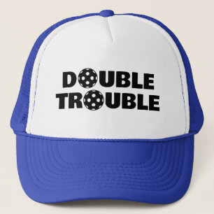 DOBLES gorras de pickleball para el equipo de dobl