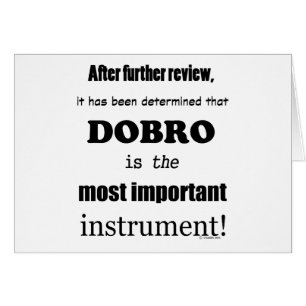Dobro Instrumento más importante