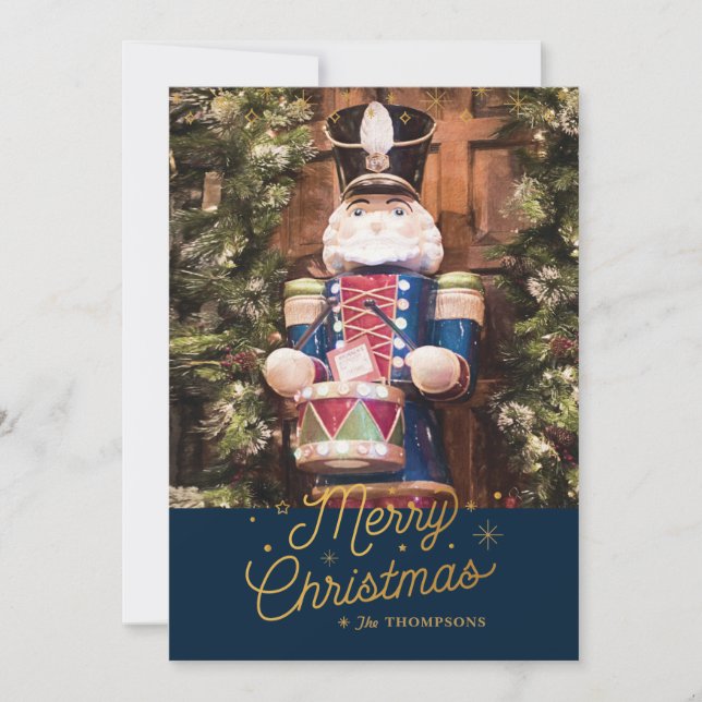 DOCE DÍA DE NAVIDADES / Tarjeta fotográfica de Nav (Anverso)