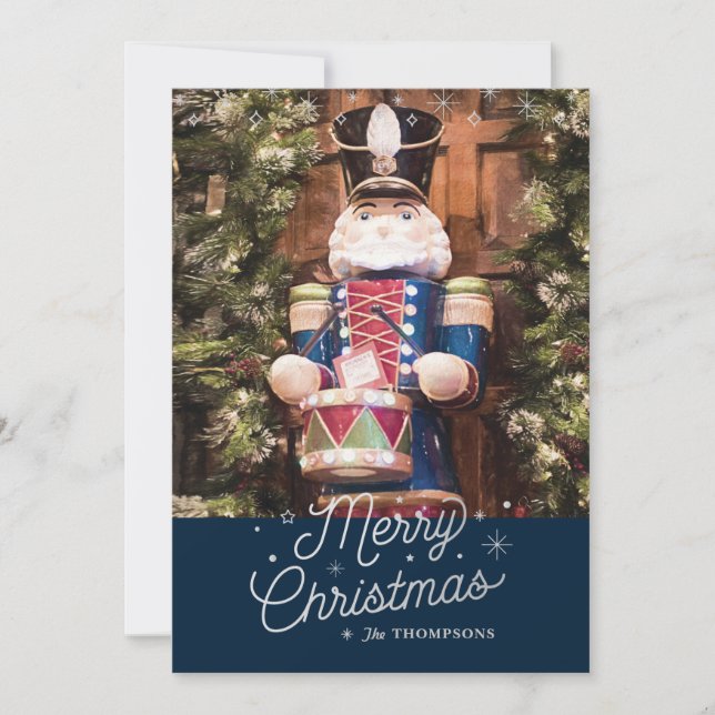 DOCE DÍA DE NAVIDADES / Tarjeta fotográfica de Nav (Anverso)