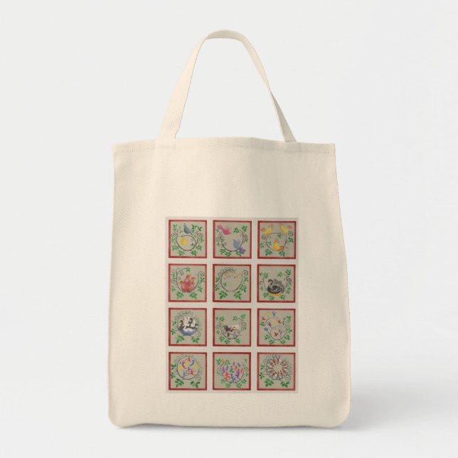 Doce días de Navidades a bolsa (Frente)