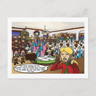 Doce días de tarjeta de Navidad