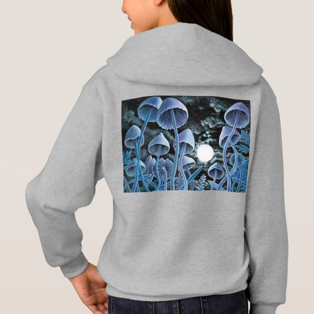 Doce hongos mágicos en luna llena (Reverso)