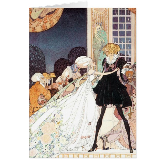 Doce princesas bailando vintage de Kay Nielsen (Frente)