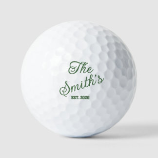 Docenas de bolas de golf personalizadas con nombre