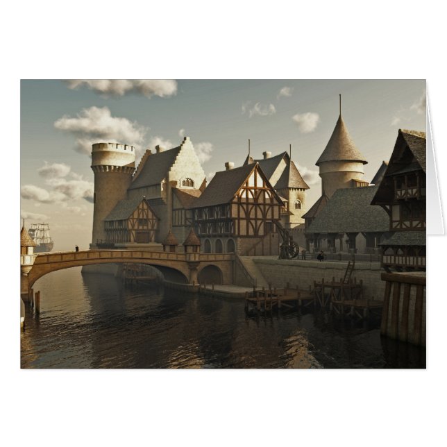 Docks medievales (Anverso (Horizontal))