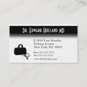 Doctor / Médico con Área de Citas en la Parte Post