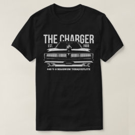 Dodge Charger Magnum Vintage Muscle Car playera