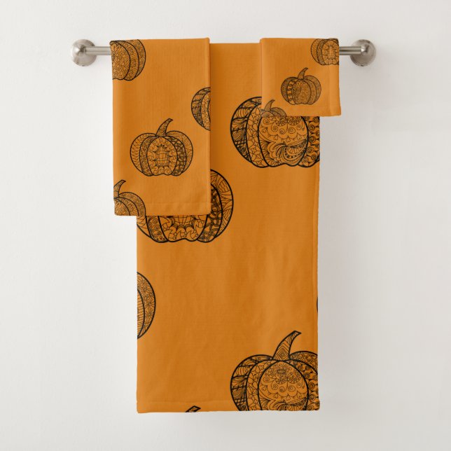 Dodles de Halloween calabazas de boho mandala de o (In situ)