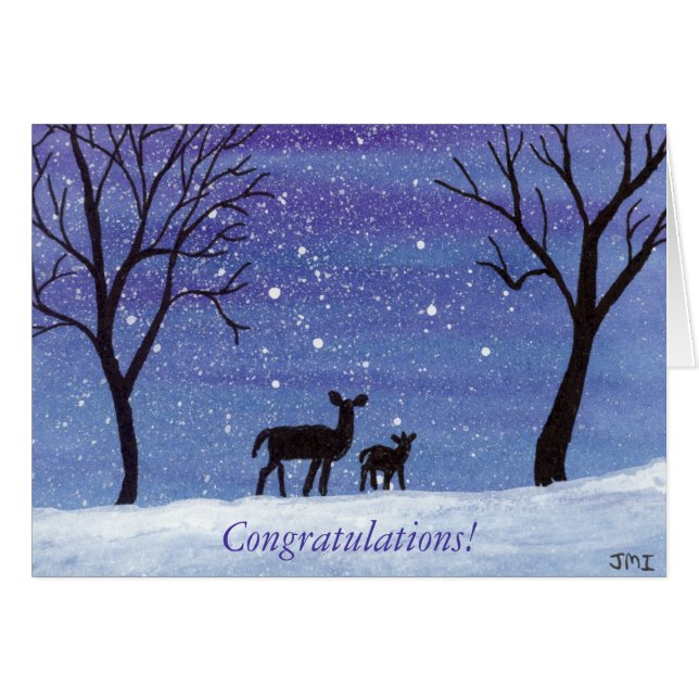 Doe and Fawn (Anverso (Horizontal))