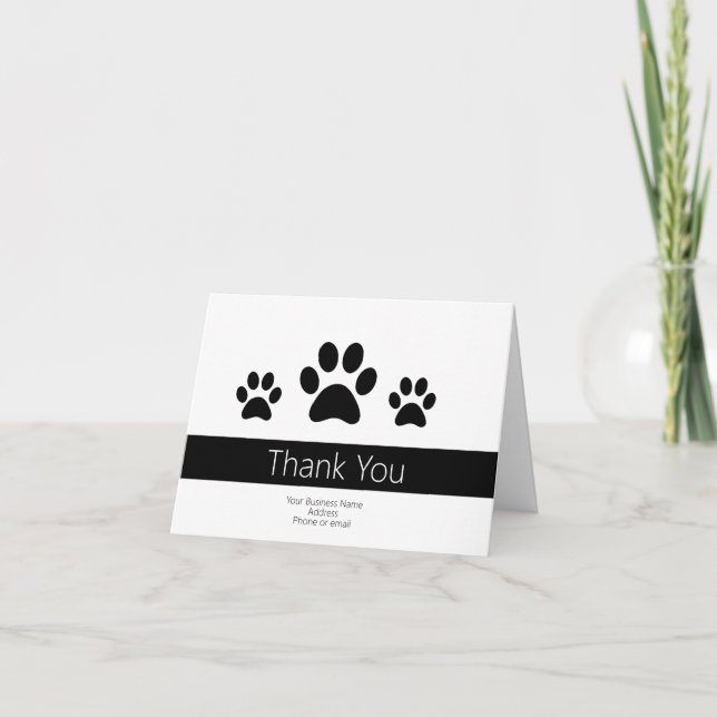 Dog Business Gracias Notas (Anverso)