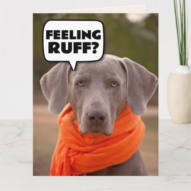 DOG CUTE BIEN BIEN PRONTO Tarjetas de felicitación (Anverso)