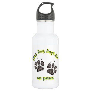 Dog Days Ale en tazas botellas de agua blanca (18 