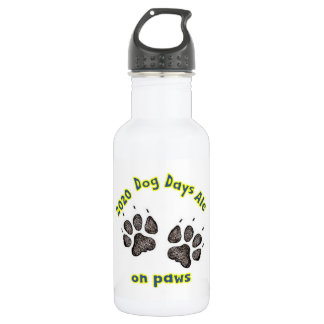 Dog Days Ale en tazas botellas de agua blanca (18