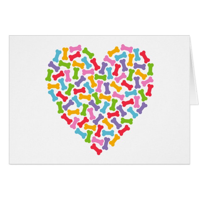 Dog Lover Heart (Anverso (Horizontal))