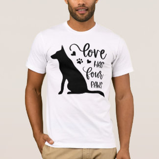 Dog Lover Quote bella canvas jersey short sleeve