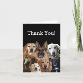 Dog Lover - Tarjeta de agradecimiento