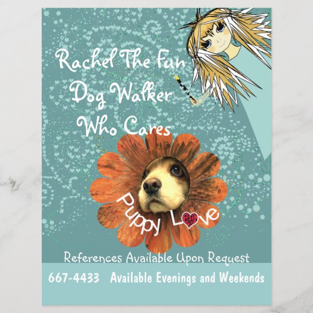 Dog Walker Flyer (Frente)