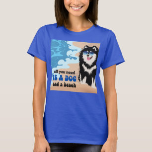 DOG Y A BEAC camisetas finlandés Lapphund todos lo