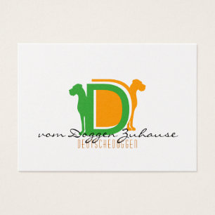 Doggen alemanes tarjetas de presentación