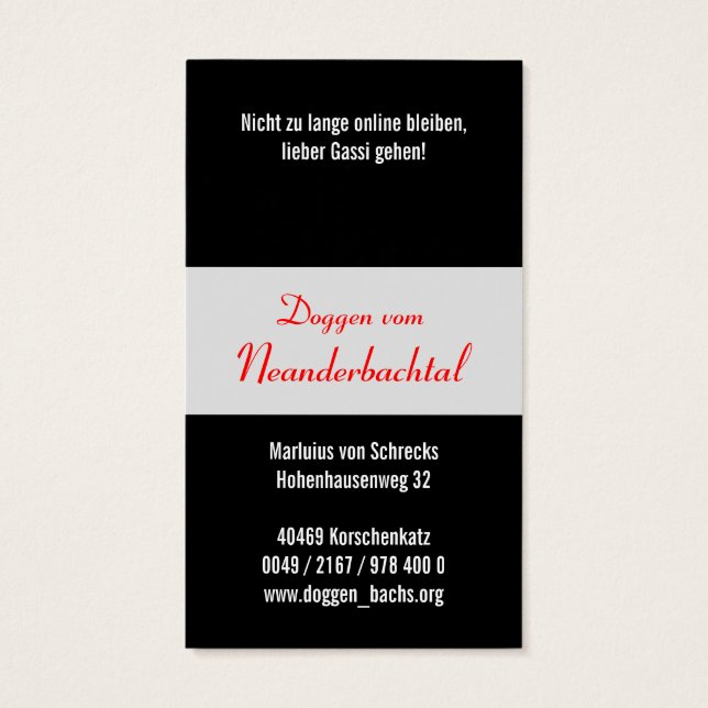 Doggenzucht (Atrás)