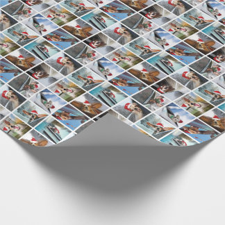 Doggie in the Window Navidades envolviendo papel