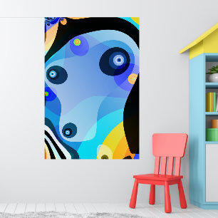 Doggy Azul - Arte Fractal Sailor