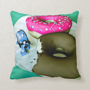 Doghnuts y almohadas de MoJo del americano del