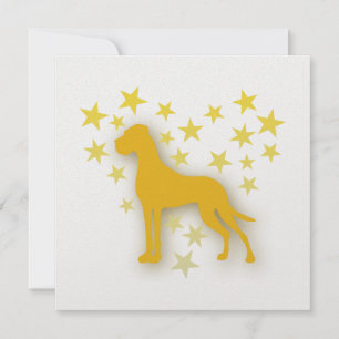 Dogo de Burdeos con corazón de estrella