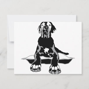 Dogo de Burdeos divertido Ilios