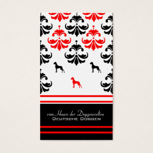 Dogo de Burdeos rojo negro 
