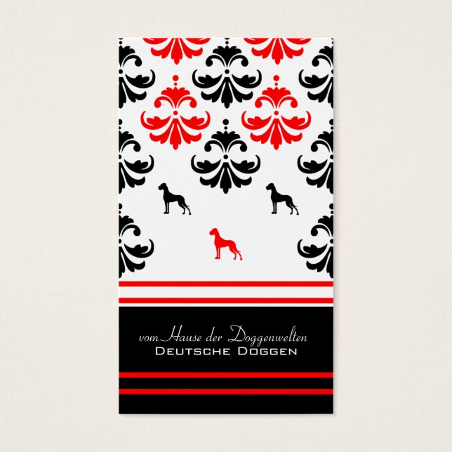 Dogo de Burdeos rojo negro  (Frente)