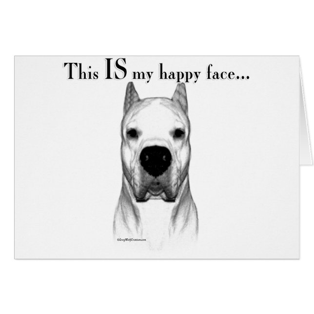 Dogo Happy Face (Anverso (Horizontal))