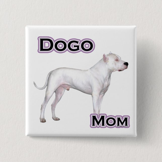 Dogo Mom 4 - Botón (Anverso)