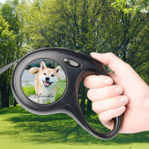 Dog's Outdoor Life Photo Retractable Pet Leash