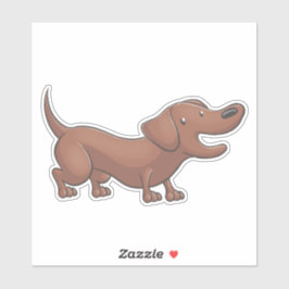 Dogsund caliente: Pegatina