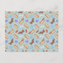 Dogsund caliente: postal