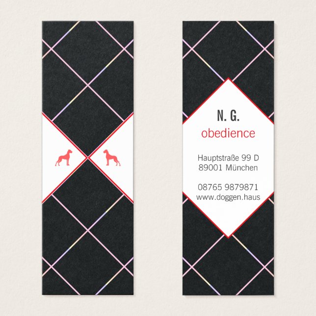 Dogtrainer Obedience Great Dane  (Anverso y reverso)