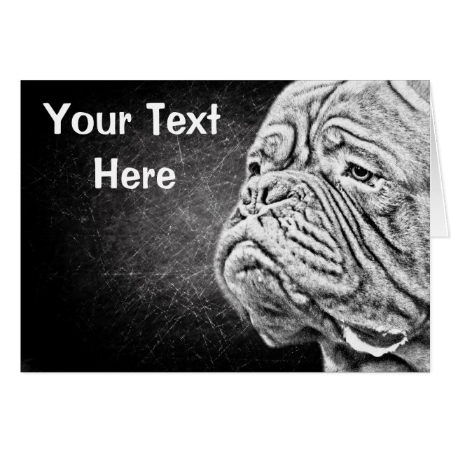 Dogue De Bordeaux - Mastiff Francesa (Anverso (Horizontal))